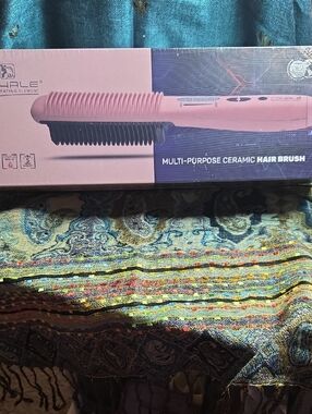 Royale Genius Hearing Element - Rose Gold Multi-Purpose Ceramic Hair Brush